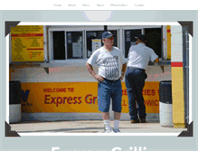 Tablet Screenshot of expressgrillinc.com